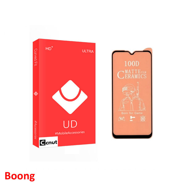 2-محافظ صفحه نمایش سرامیکی مات کوکونات مدل UD Glass مناسب برای گوشی موبایل سامسونگ Galaxy A12/ A32 / A42/ A02